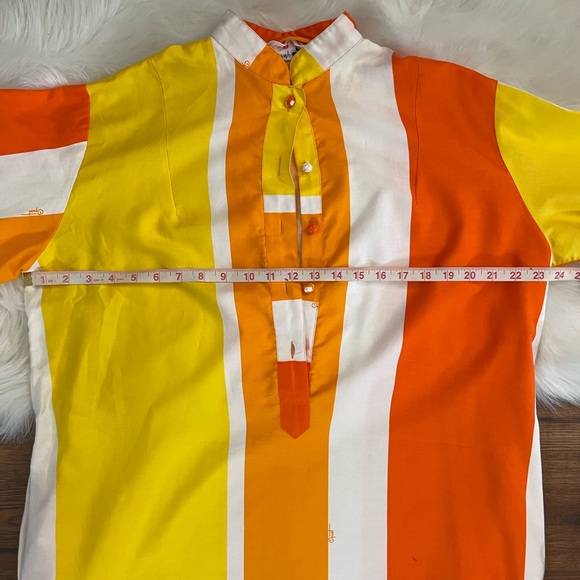 1970s VTG Catherine Ogust for Penthouse Gallery; w pockets! Made in Japan, XL - Picture 12 of 17